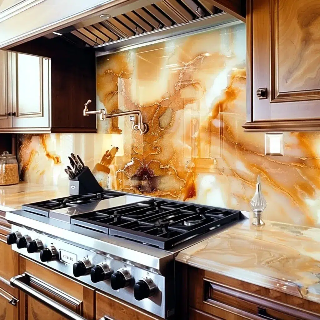 Luxusní kuchyňské zástěny, které mění pravidla designu