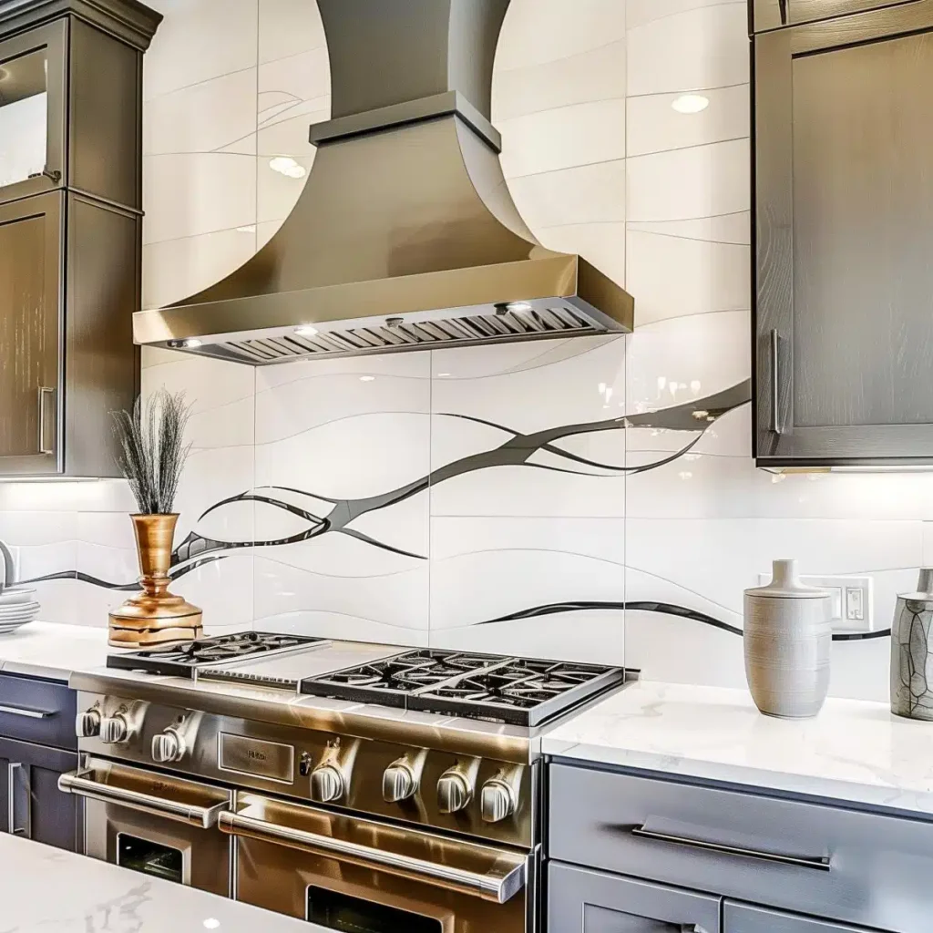 Luxusní kuchyňské zástěny, které mění pravidla designu