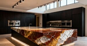 Luxus, který začíná u povrchu: Inspirace pro kuchyně z ušlechtilých materiálů