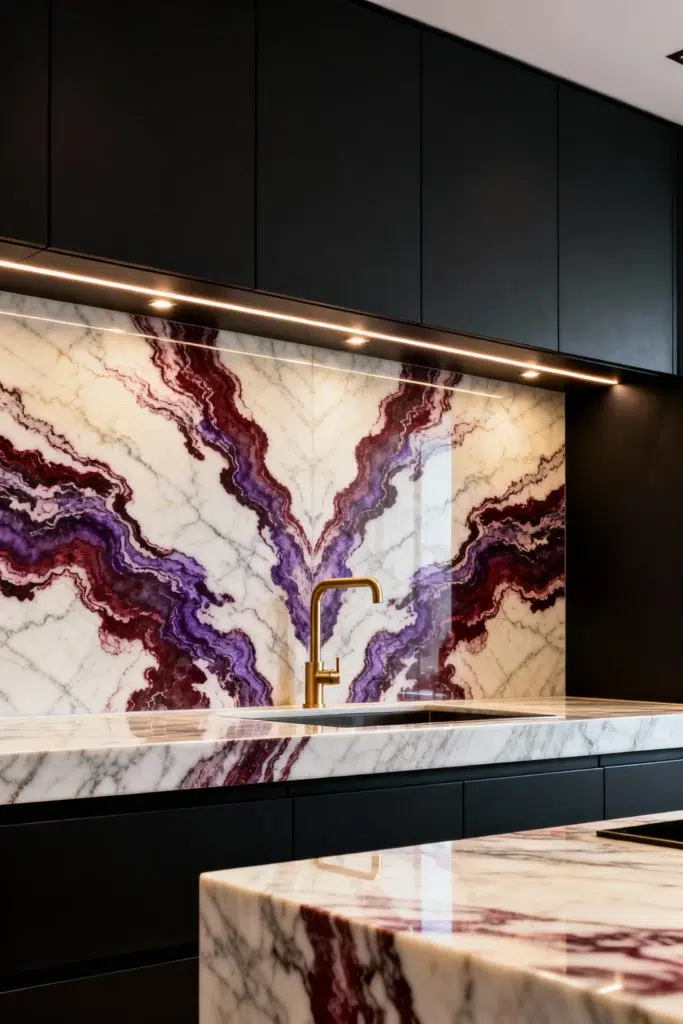 Luxus, který začíná u povrchu: Inspirace pro kuchyně z ušlechtilých materiálů