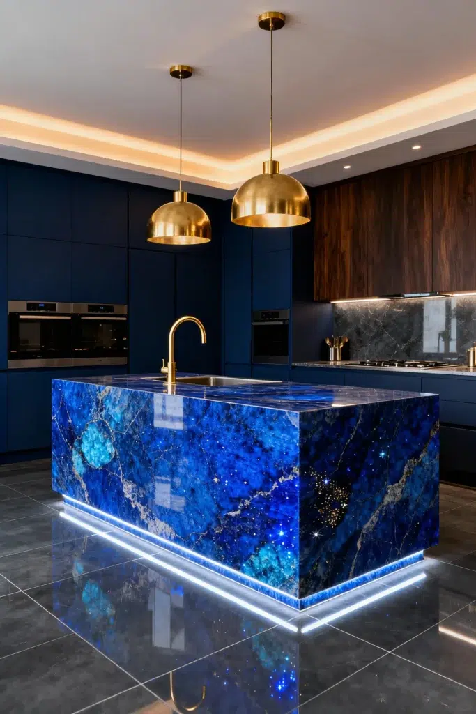 Luxus, který začíná u povrchu: Inspirace pro kuchyně z ušlechtilých materiálů