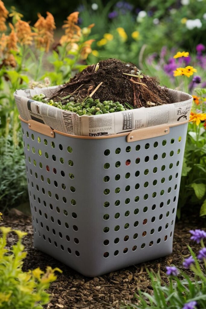 15 inspirativních nápadů na domácí kompostér