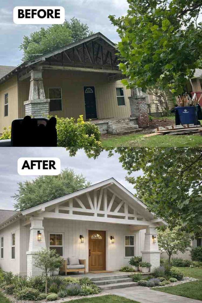 PŘED a PO: Proměny bungalovů, které vypadají naprosto fantasticky