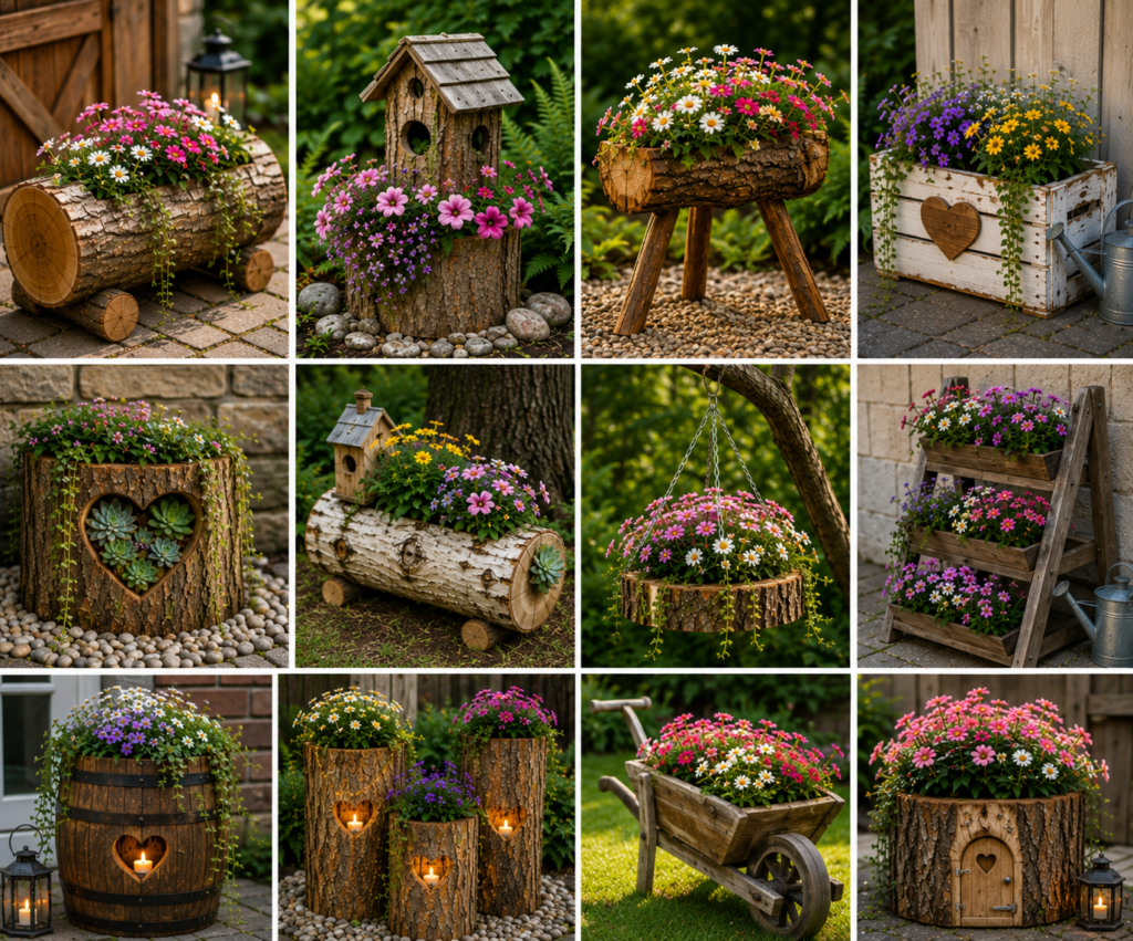 DIY zahradní dekorace, které promění obyčejný kout v kouzelné místo