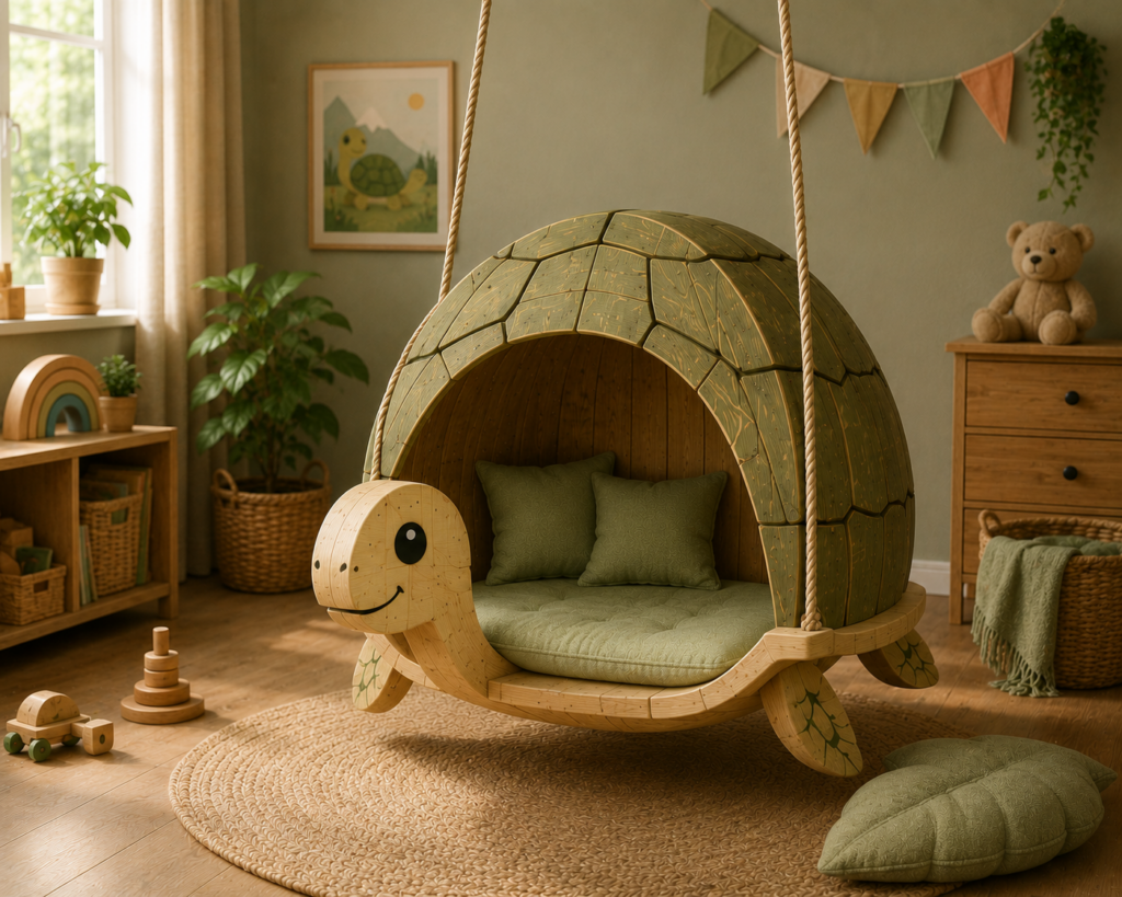 DIY zvířecí houpačky pro malé i velké – radost pro celou rodinu!