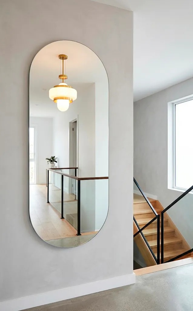 Minimalistické schodiště: inspirace pro elegantní stěny a moderní vstupní prostor