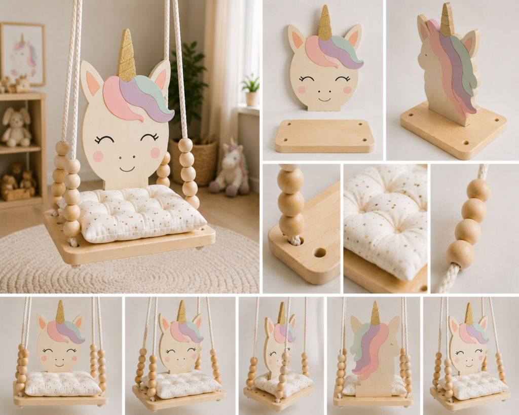 DIY zvířecí houpačky pro malé i velké – radost pro celou rodinu!