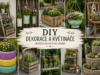 DIY dekorace a květináče: Inspirace pro kreativní zahradu