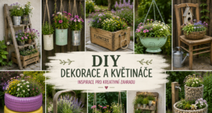 DIY dekorace a květináče: Inspirace pro kreativní zahradu