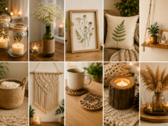 DIY dekorace, které promění váš domov za pár korun