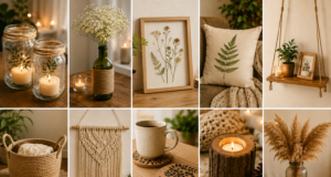 DIY dekorace, které promění váš domov za pár korun