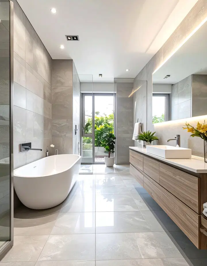 Trendy koupelnové obklady: Inspirace pro moderní koupelnu