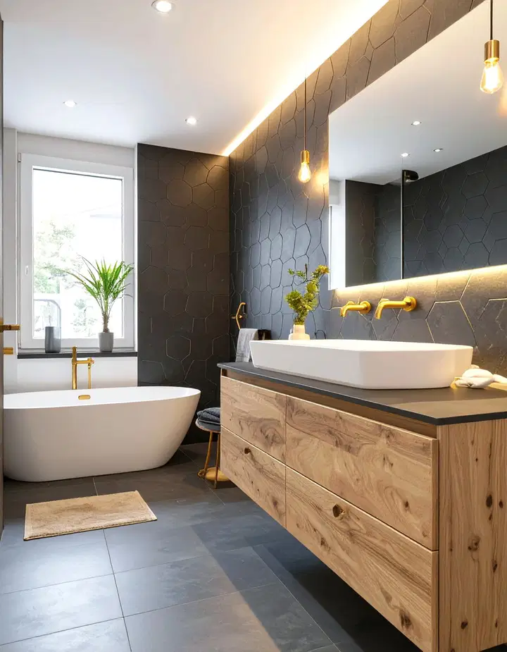 Trendy koupelnové obklady: Inspirace pro moderní koupelnu