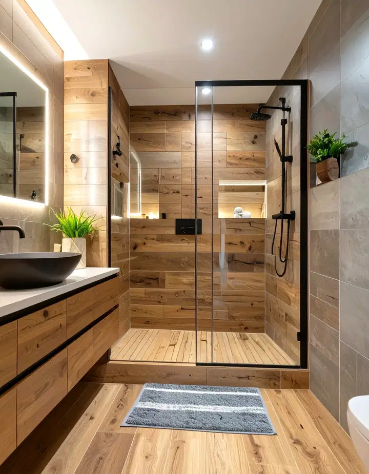 Trendy koupelnové obklady: Inspirace pro moderní koupelnu