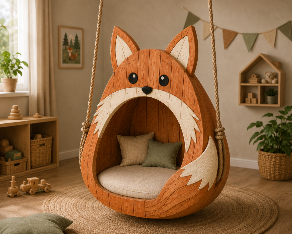 DIY zvířecí houpačky pro malé i velké – radost pro celou rodinu!
