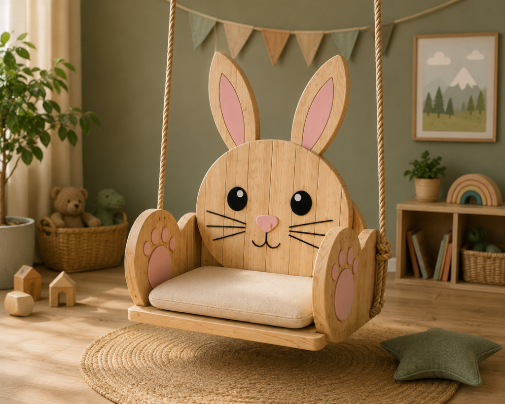 DIY zvířecí houpačky pro malé i velké – radost pro celou rodinu!