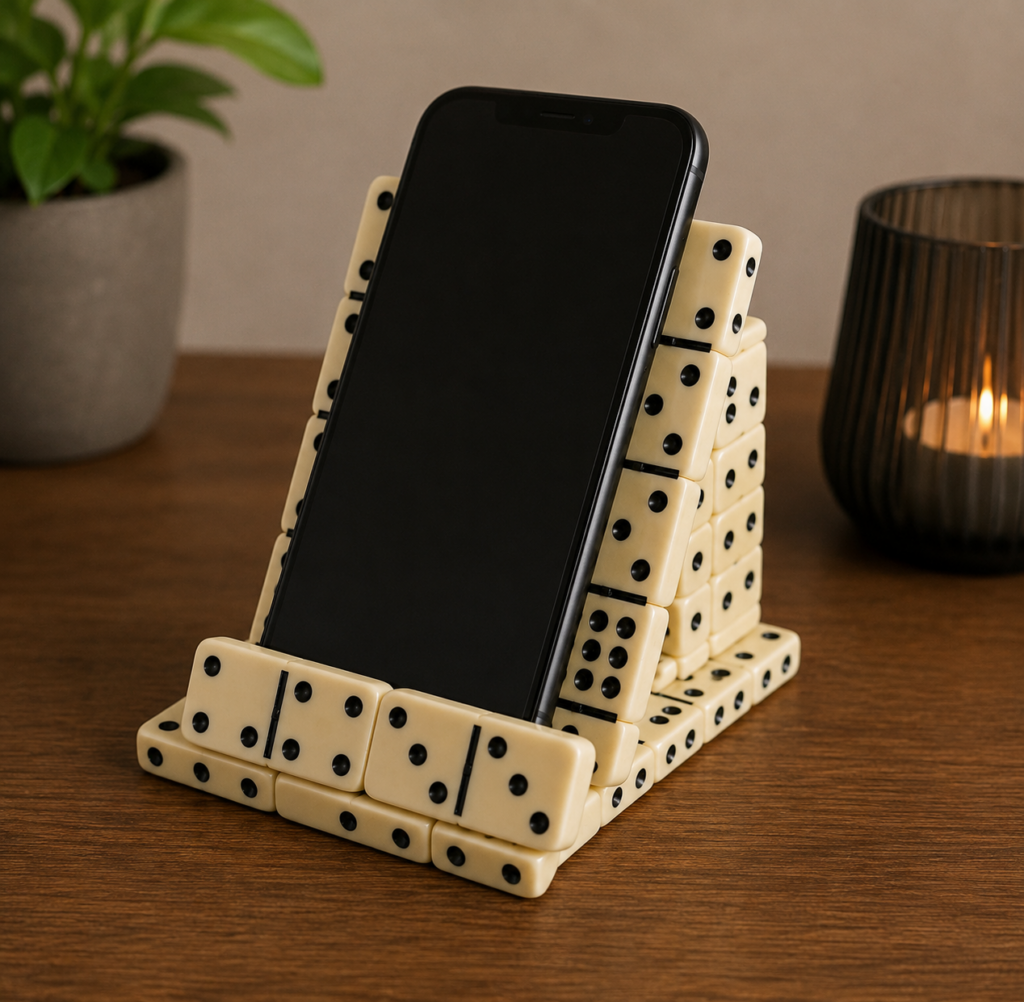 Nevyhazujte staré domino! Tohle jsou ty nejkrásnější nápady, které vás okamžitě nadchnou
