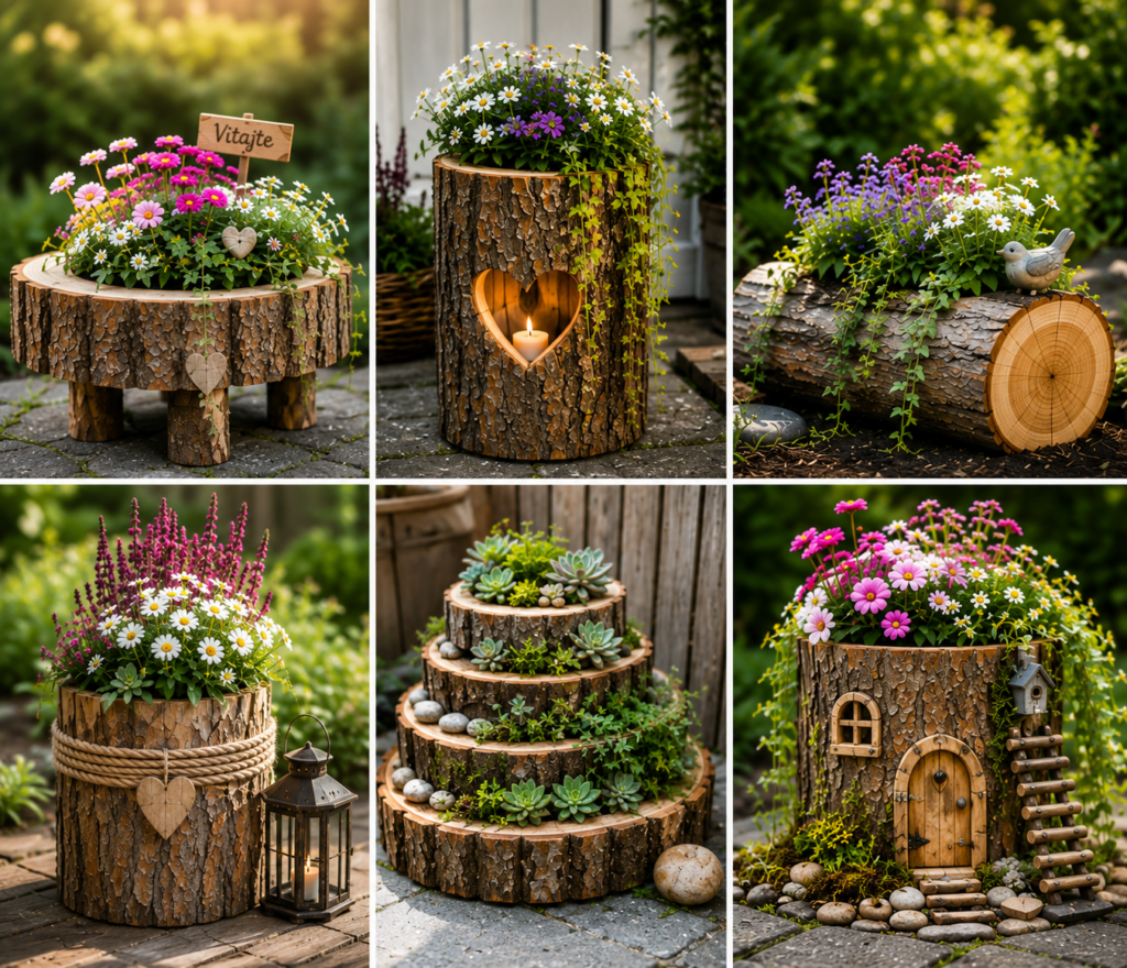 DIY zahradní dekorace, které promění obyčejný kout v kouzelné místo