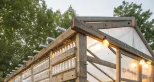 Skleníky z palet: kreativní inspirace pro každou zahradu