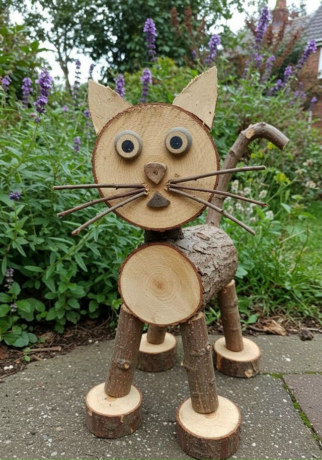 Když dřevo ožívá: Originální DIY dřevořezby, které zkrášlí váš dům i zahradu