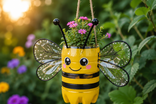 Tvoření z PET lahví s dětmi: kreativní DIY nápady, které dají plastu druhý život