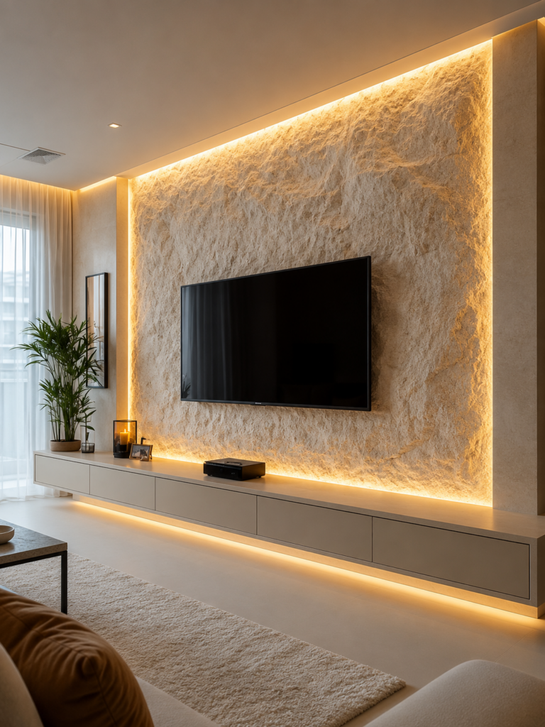 Designové osvětlení interiéru: Inspirace pro moderní obývací pokoj