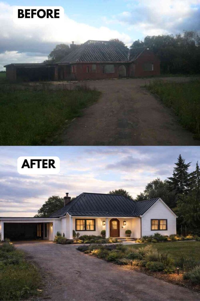 Proměna exteriéru bungalovu: Neuvěřitelné proměny PŘED a PO