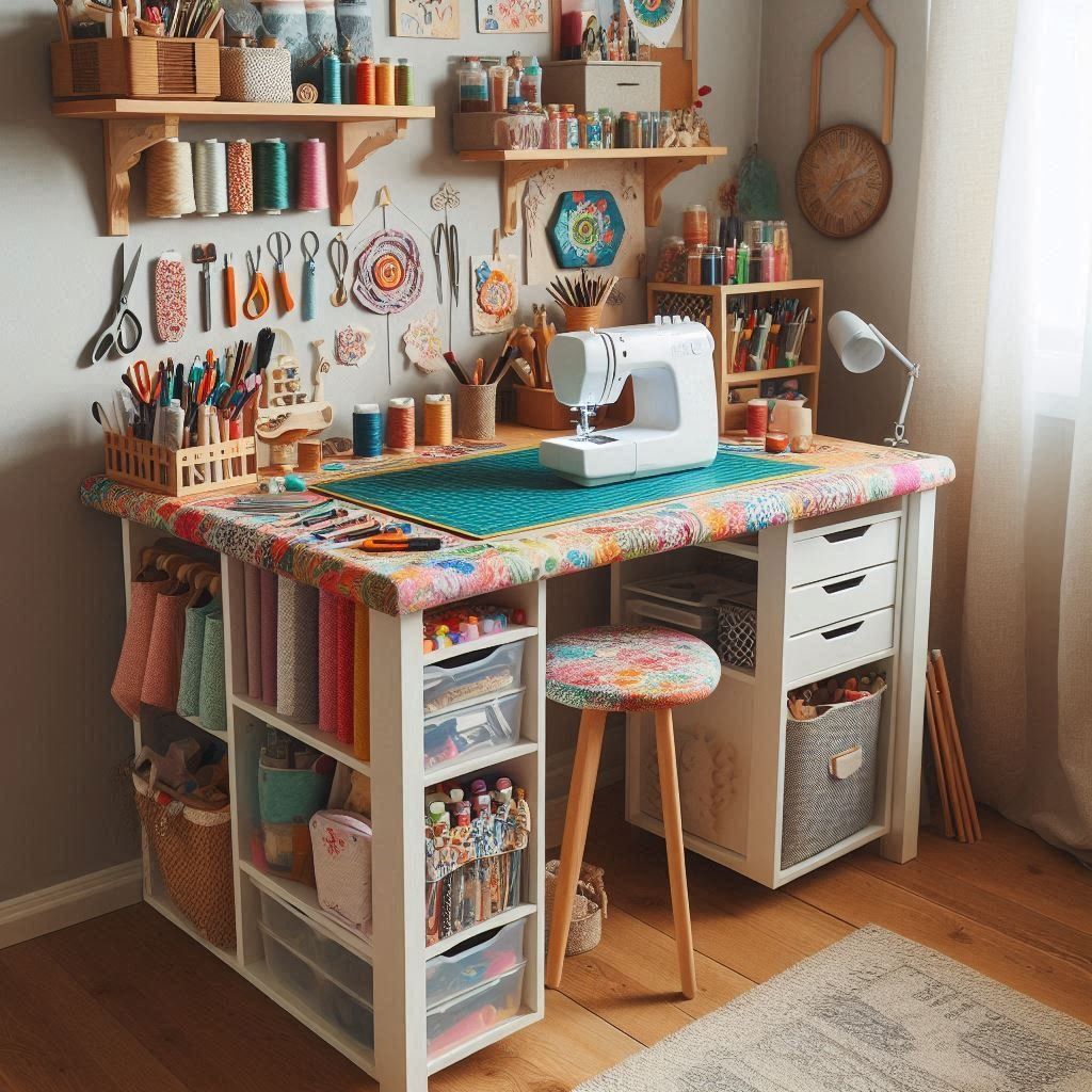 Koutek plný kreativních nápadů a inspirace pro vaše tvoření
