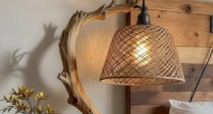 Lampy z naplaveného dřeva: originální osvětlení inspirované přírodou