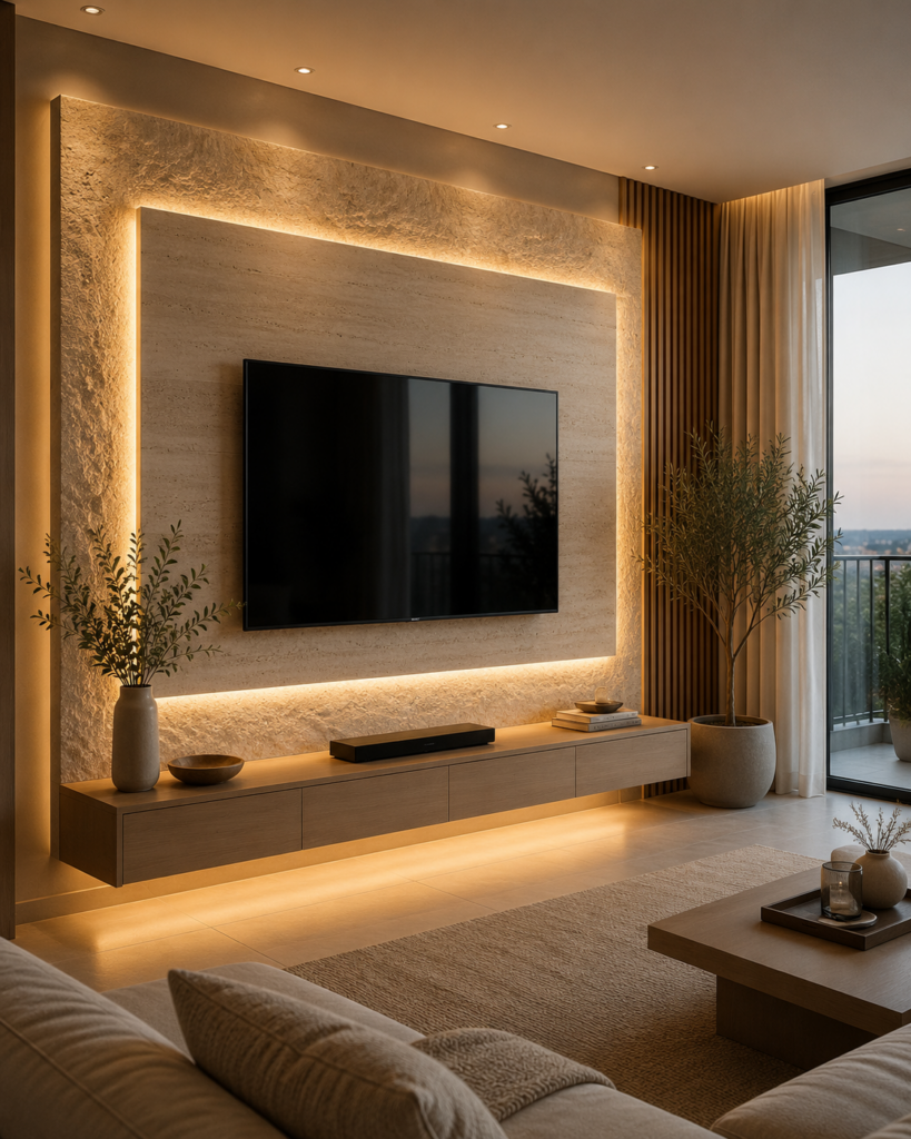 Designové osvětlení interiéru: Inspirace pro moderní obývací pokoj