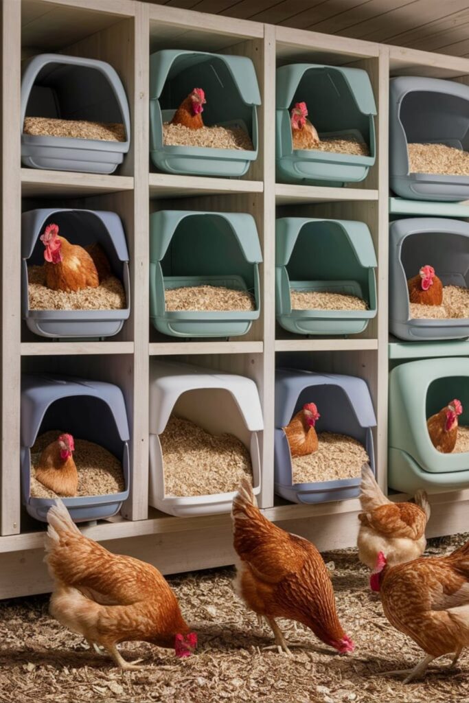 30 DIY snáškových hnízd pro slepice, která si snadno vyrobíte