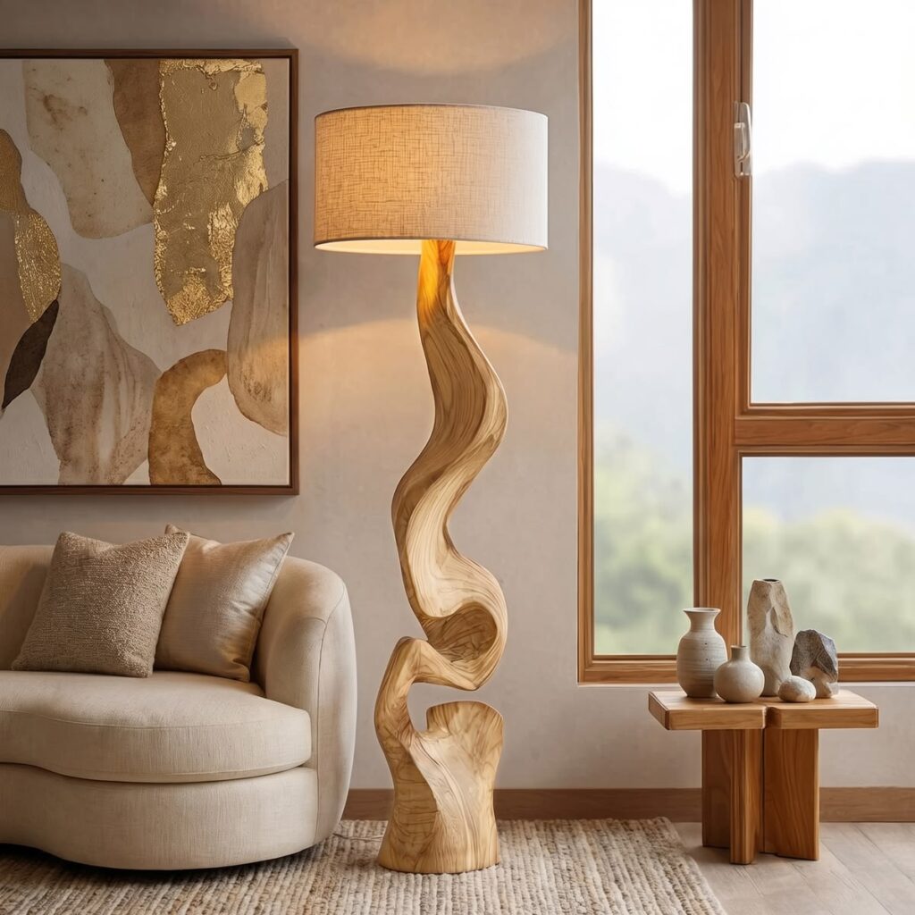 Lampy z naplaveného dřeva: originální osvětlení inspirované přírodou