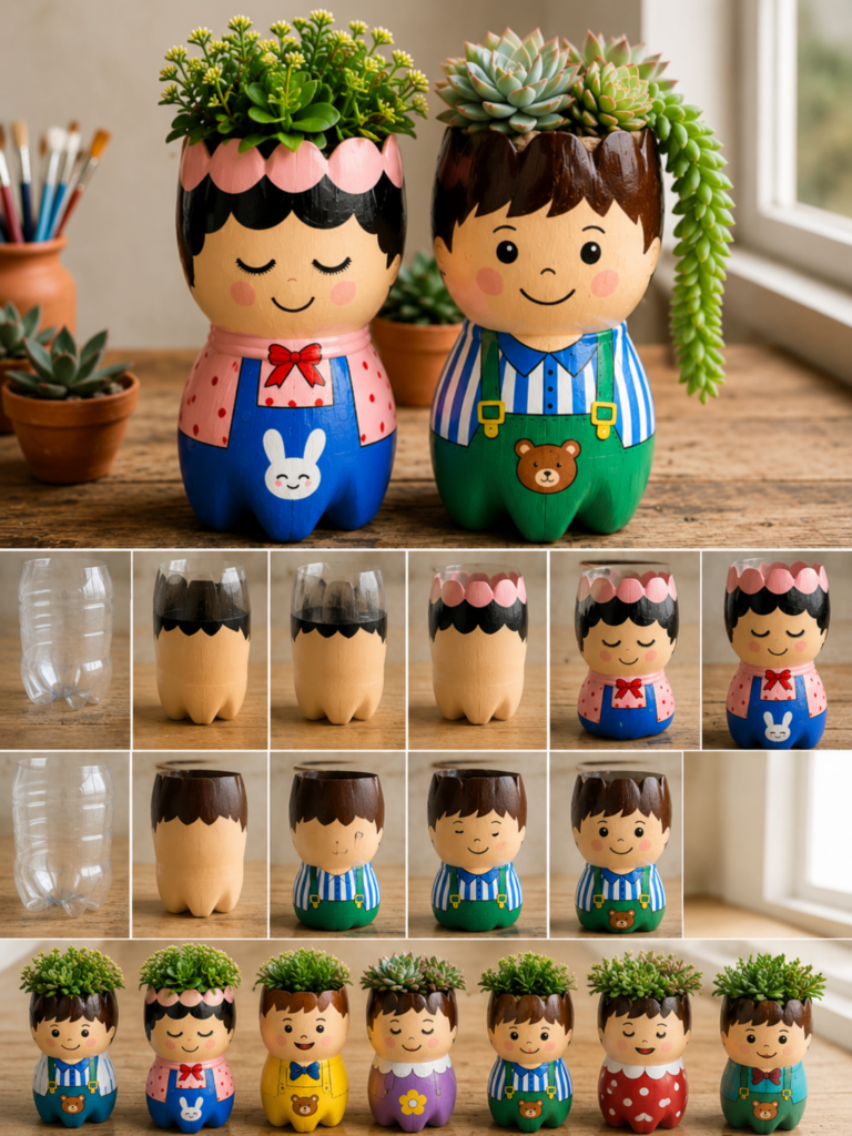 Tvoření z PET lahví s dětmi: kreativní DIY nápady, které dají plastu druhý život