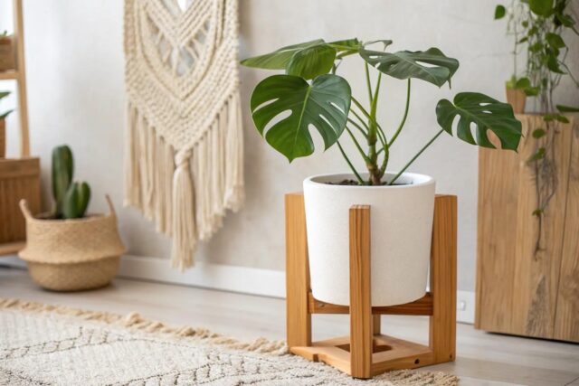 Vyrobte si originální stojan na květiny: kreativní DIY inspirace pro váš domov