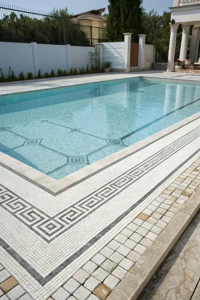 20 inspirativních nápadů na mozaiku do bazénu, které promění vaši zahradu v luxusní oázu