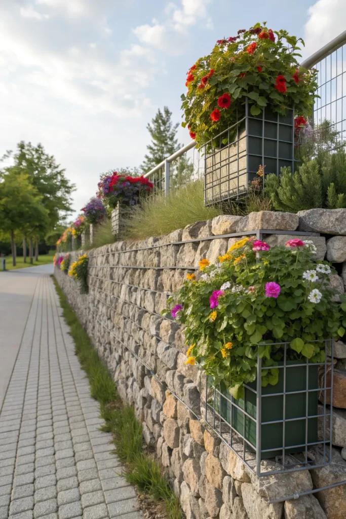 Kreativní a stylové nápady na opěrné zdi, které promění vaši zahradu