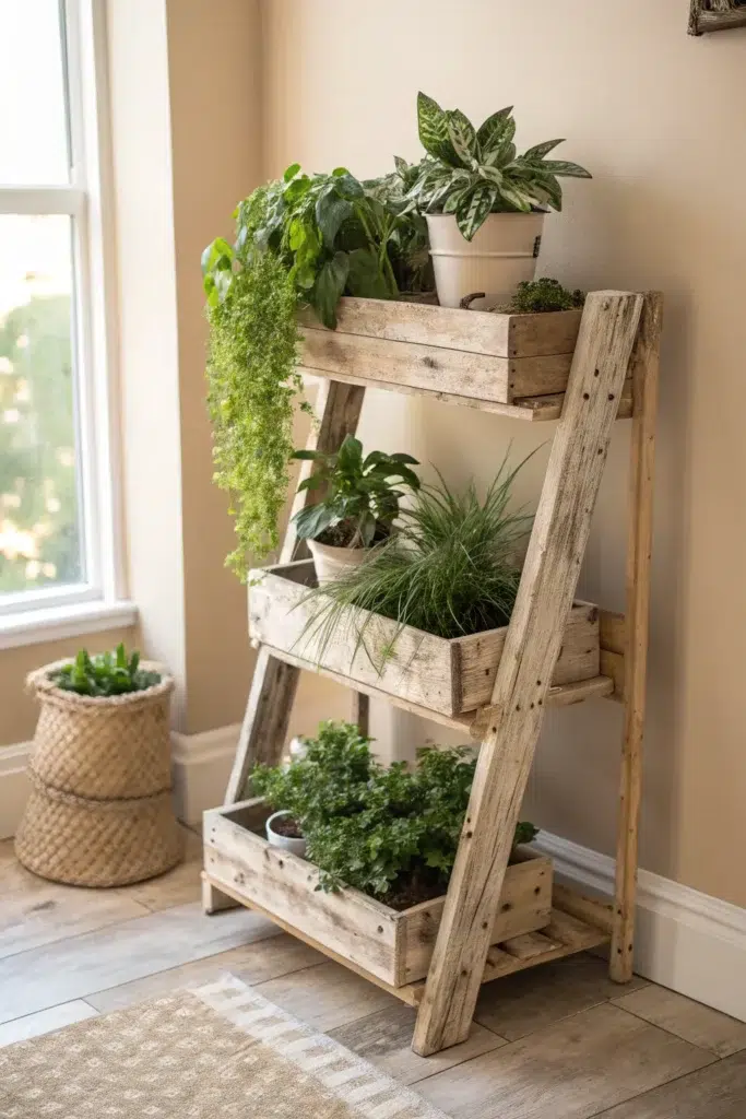 Vyrobte si originální stojan na květiny: kreativní DIY inspirace pro váš domov