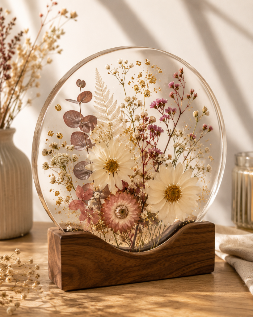 Nadčasová krása přírody, která nikdy neuvadne: květiny proměněné v umění