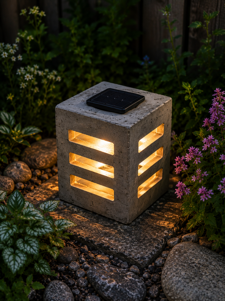 DIY zahradní lampy: kouzelné nápady z různých materiálů