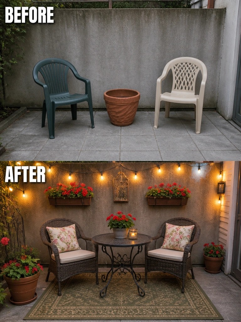 Proměny PŘED a PO: inspirace ve venkovském stylu