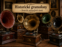 Nadčasová krása historických gramofonů: spojení historie a elegance