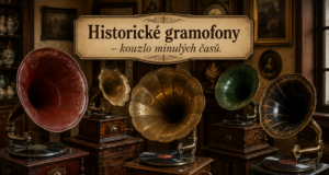 Nadčasová krása historických gramofonů: spojení historie a elegance