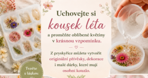 Zachyťte krásu květin navždy: Vytvořte si originální dekorace zalité do pryskyřice