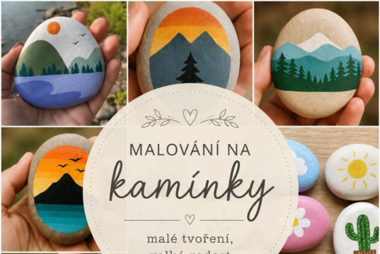 Kamínky plné barev: Tvoření pro malé i velké děti
