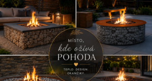 Gabionové květináče: stylový prvek, který oživí každou zahradu