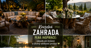 Kouzelná zahrada plná inspirace: nápady pro krásný a útulný venkovní prostor