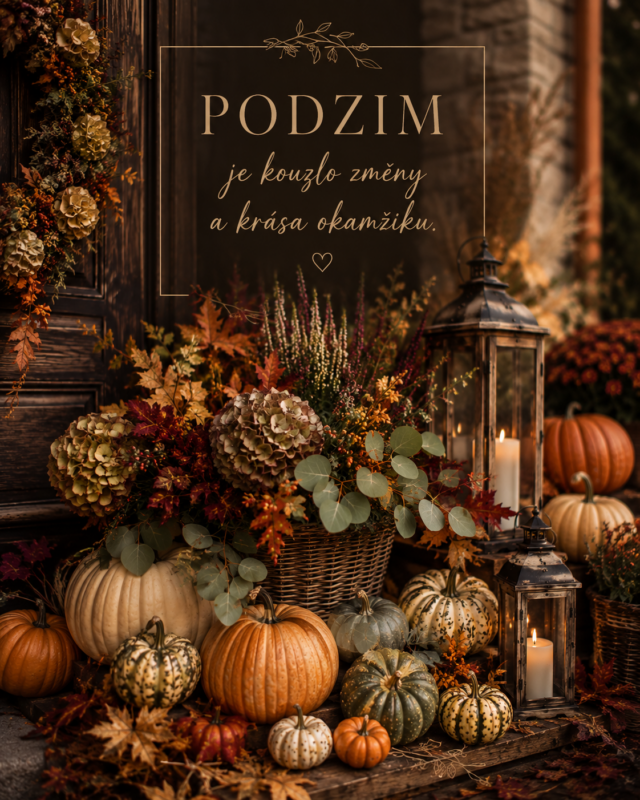 Dýně jako symbol podzimu: vytvořte si s nimi útulnou výzdobu, kterou zvládnete i sami