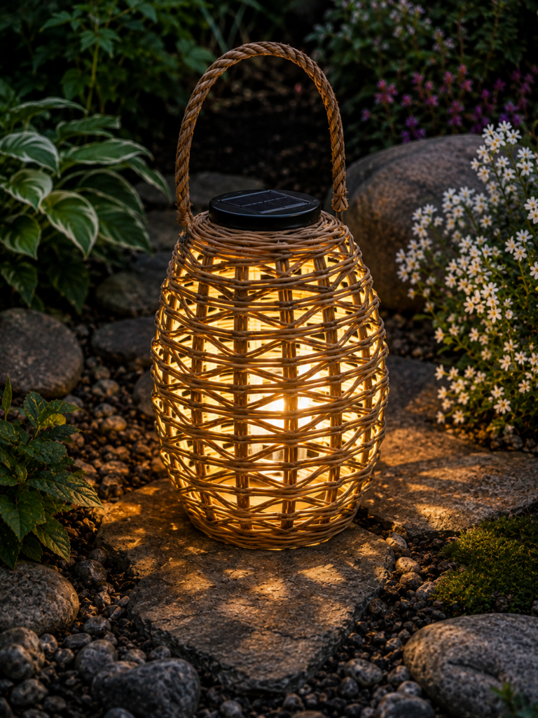 DIY zahradní lampy: kouzelné nápady z různých materiálů