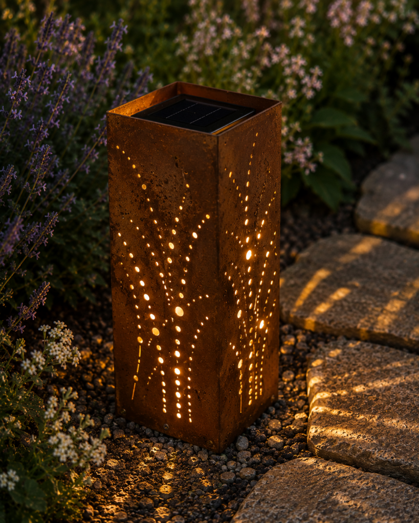 DIY zahradní lampy: kouzelné nápady z různých materiálů