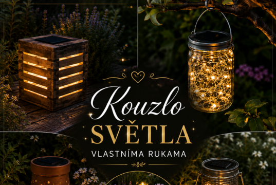 DIY zahradní lampy: kouzelné nápady z různých materiálů